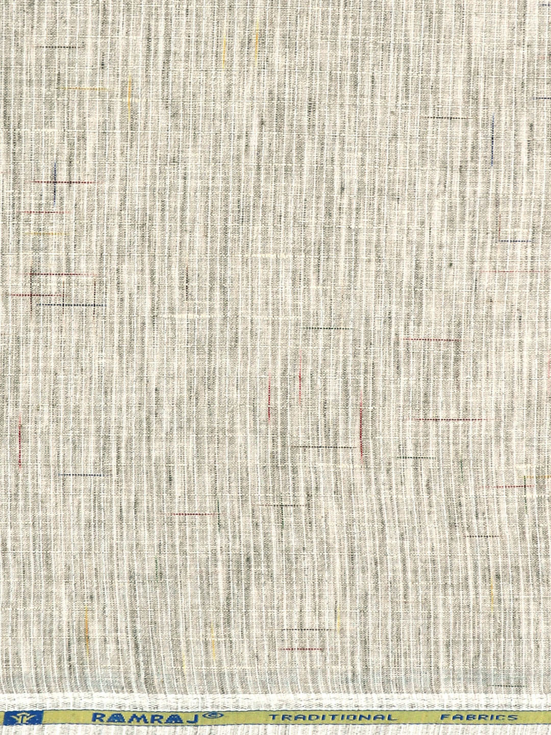 Cotton Rich Self Design Shirt Fabric Light Green Galaxy Art