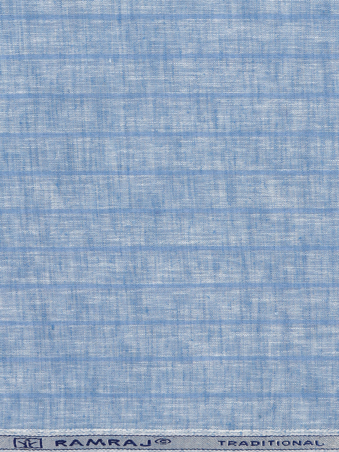 Cotton Rich Blue Striped Shirt Fabric High Style
