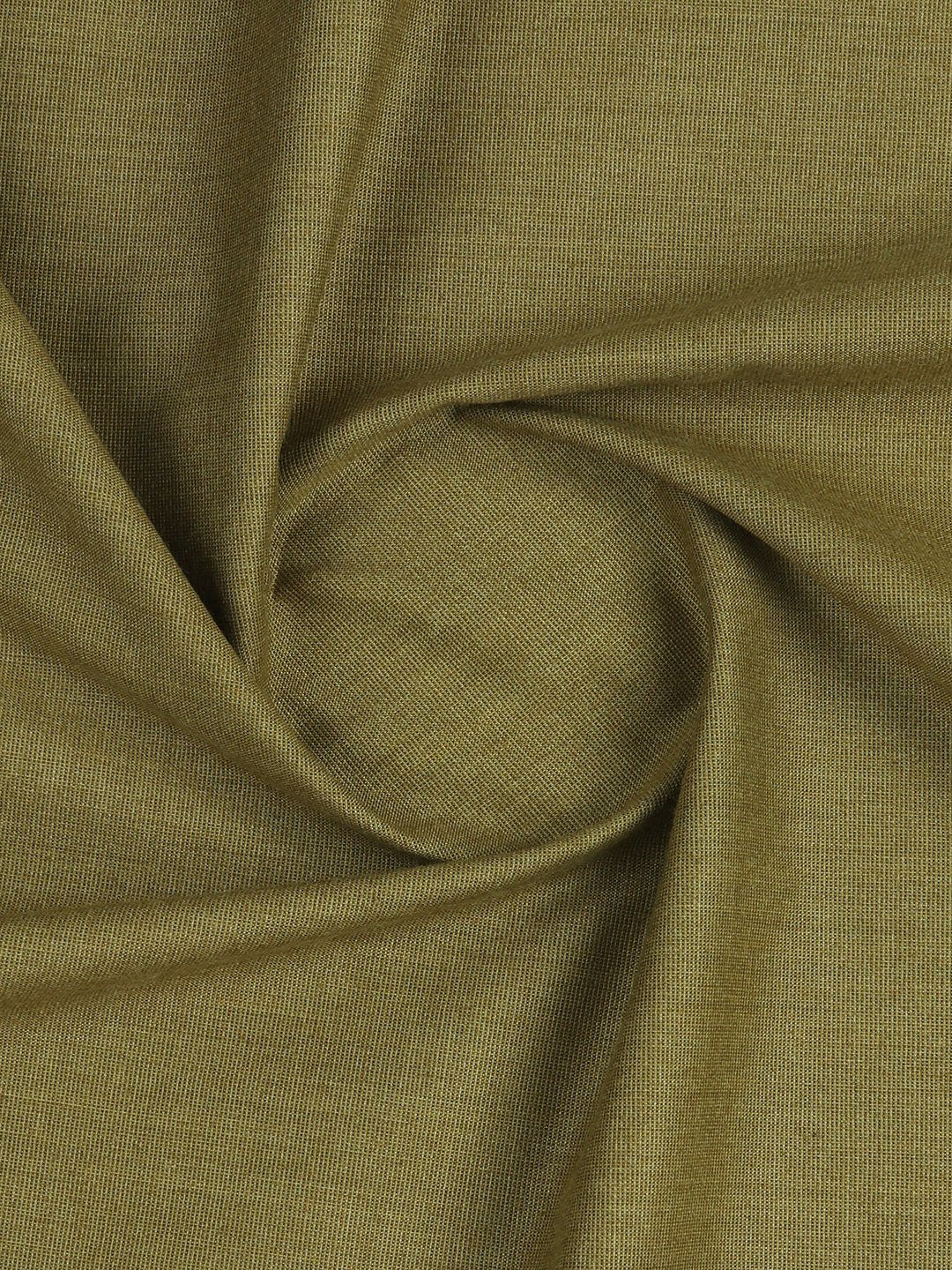 Cotton Rich Plain Shirt Fabric Dark Green Galaxy Art