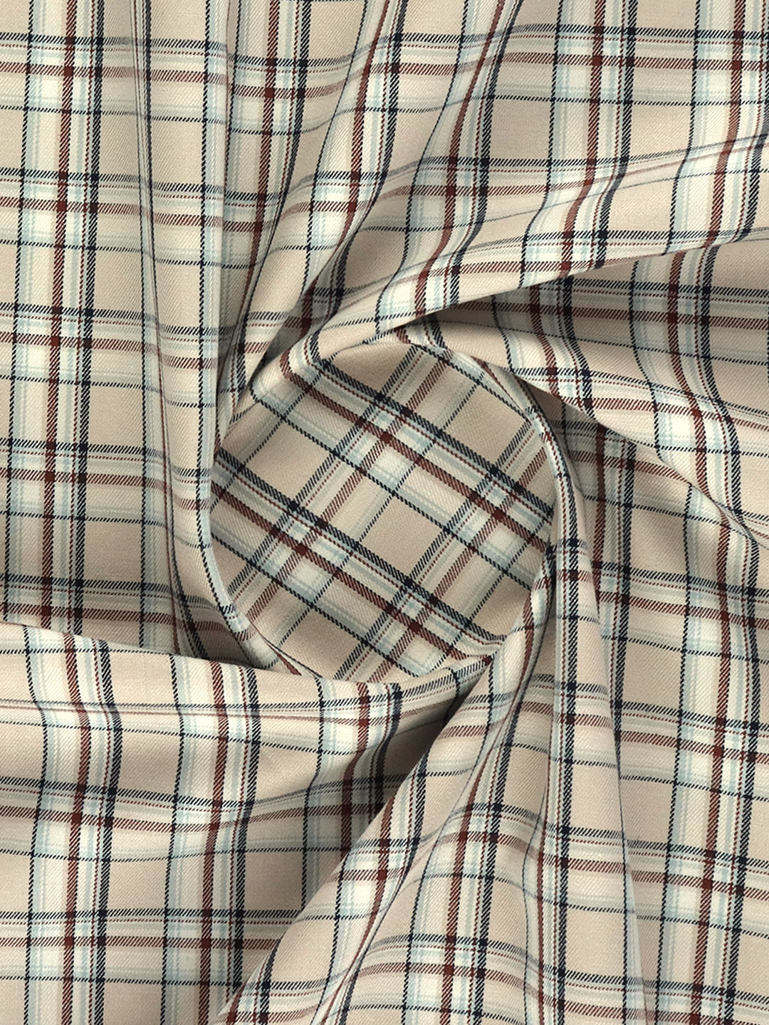 Men 100% Cotton Checked Shirt Fabric Sandal Marcus