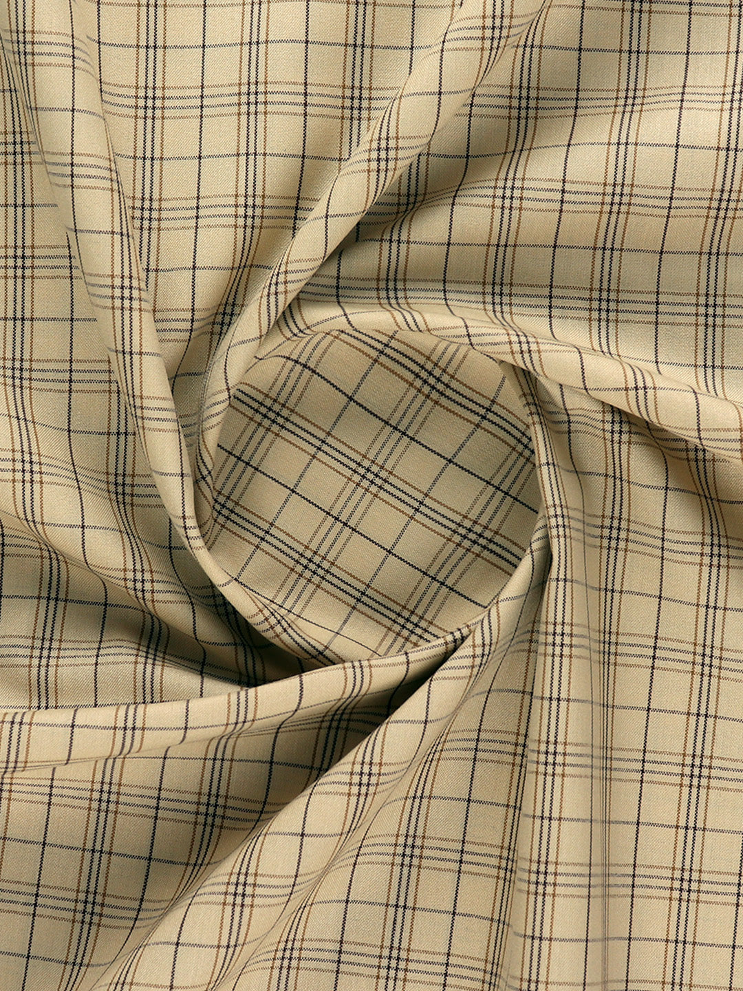 Men Cotton Rich Checked Sandal Shirt Fabric High Style