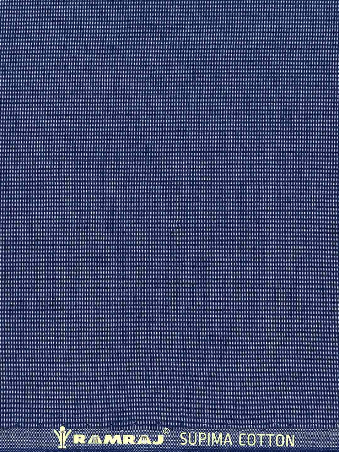 Supima Cotton Navy Shirting Fabric Jagua