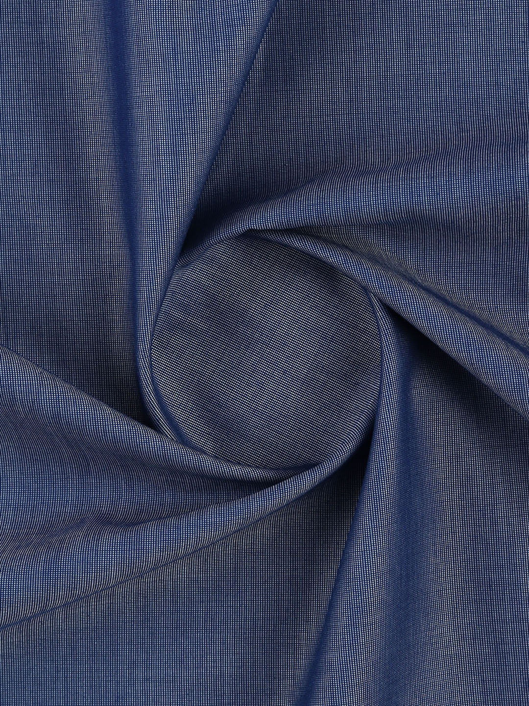 Men Supima Cotton Shirting Fabric Dark Blue Jagua