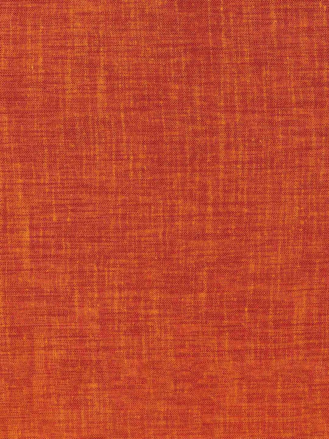 Cotton Rich Orange Plain Shirt Fabric Infinity