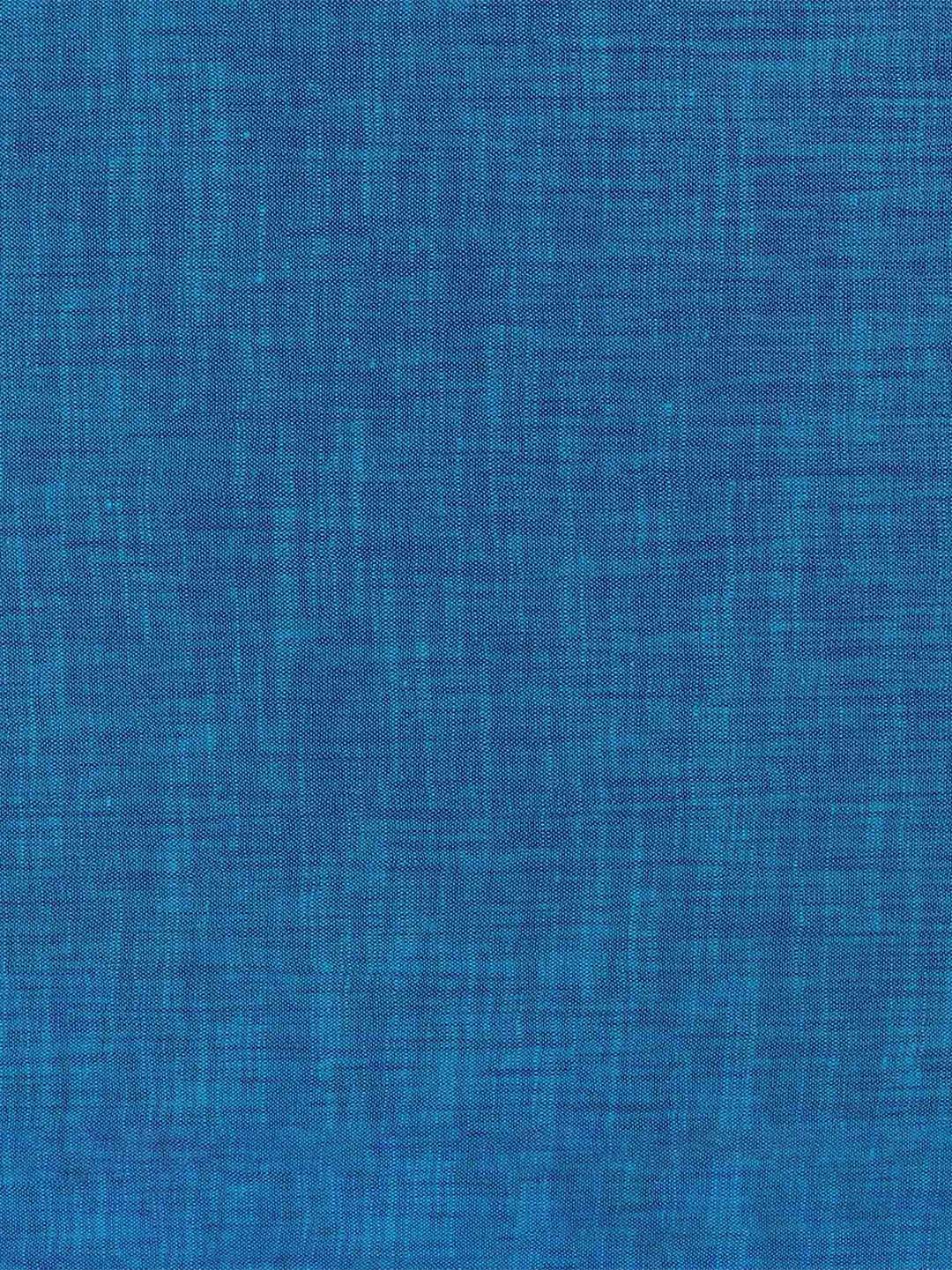 Cotton Rich Blue Plain Shirt Fabric Infinity