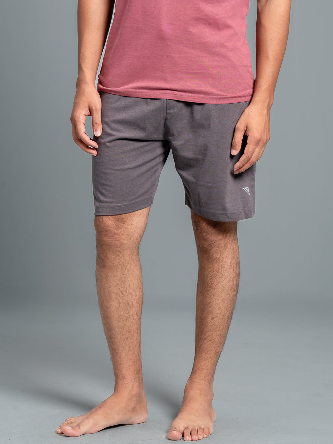 Men Combed Cotton Rich Expert Shorts Grey ES5