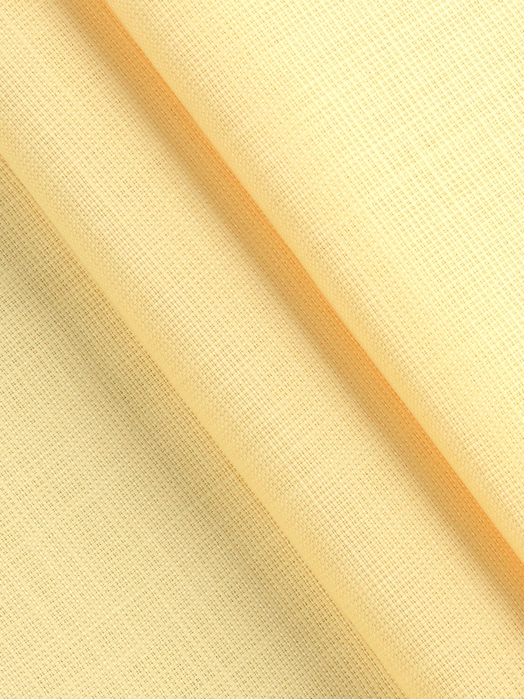 Men 100% Cotton Yellow Plain Shirt Fabric Infinity