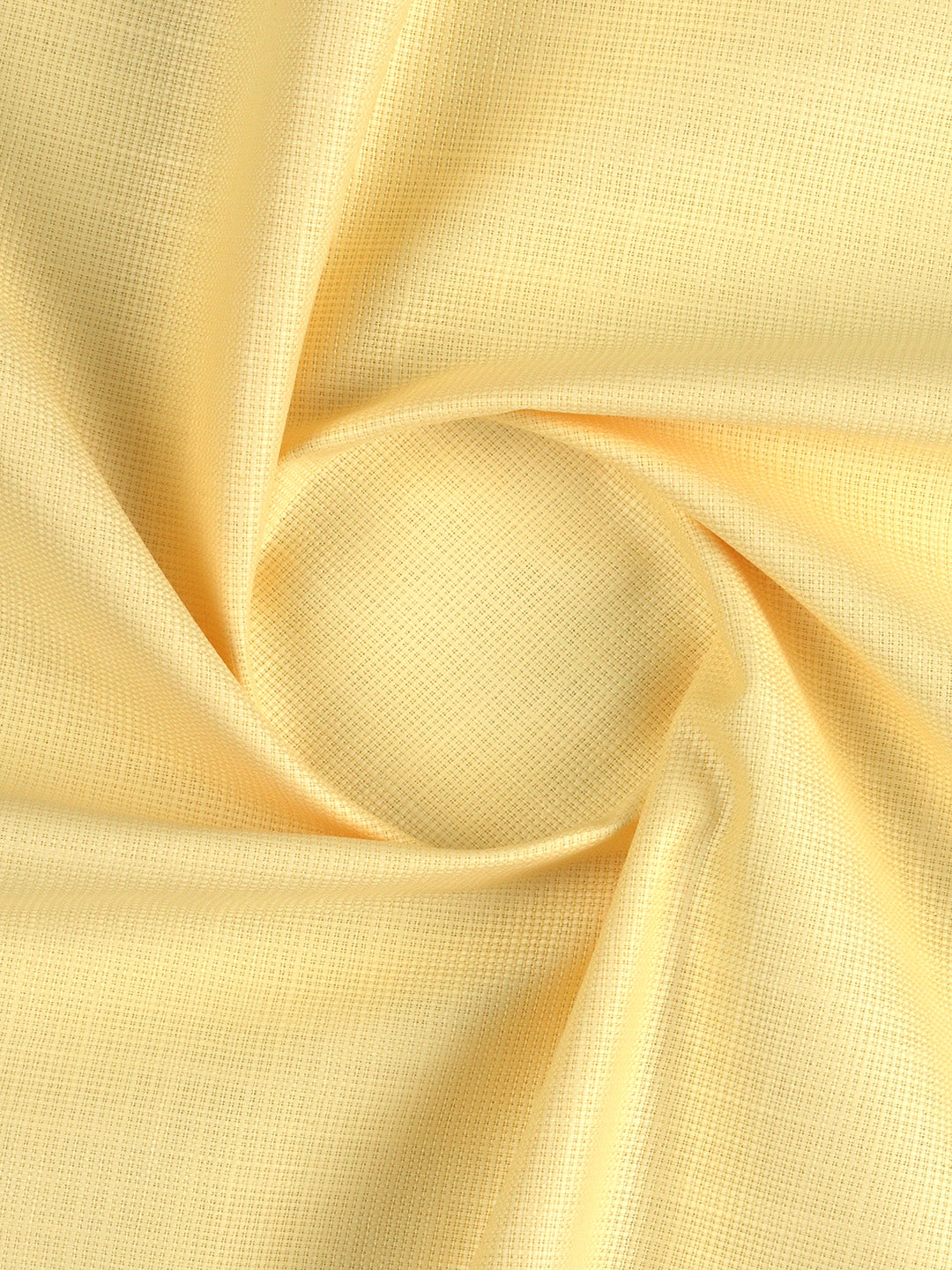 Men 100% Cotton Yellow Plain Shirt Fabric Infinity