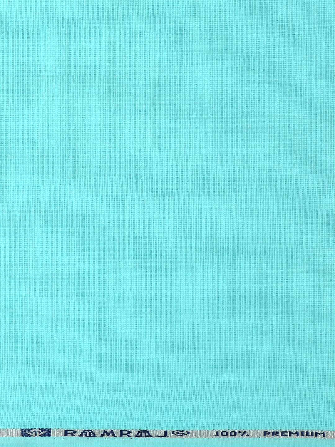 Men 100% Cotton Sky Blue Plain Shirt Fabric Infinity