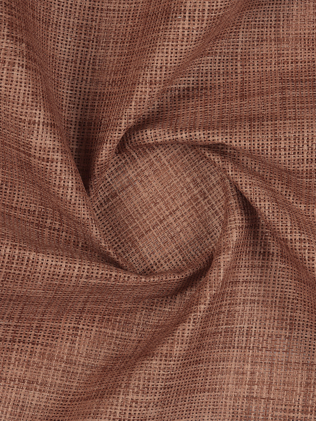 Men’s Cotton Rich Self Design Shirt Fabric High Style Brown