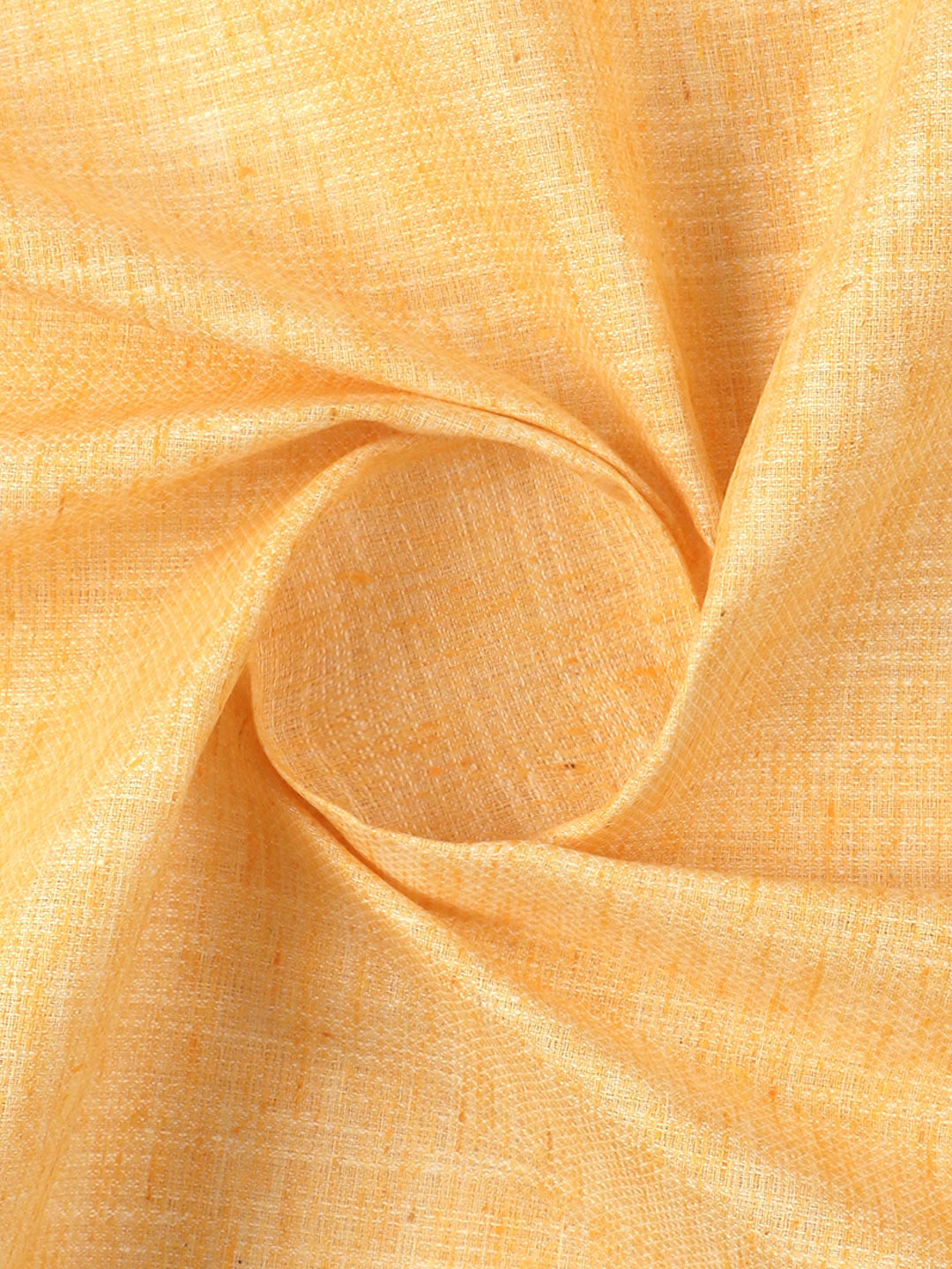 Men Cotton Rich Shirting Fabric Orange Mercury Bit