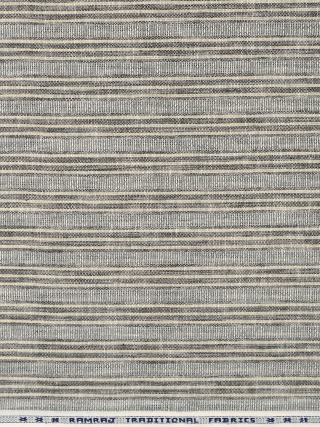 Men Cotton Rich Self Design Shirt Fabric Grey High Style