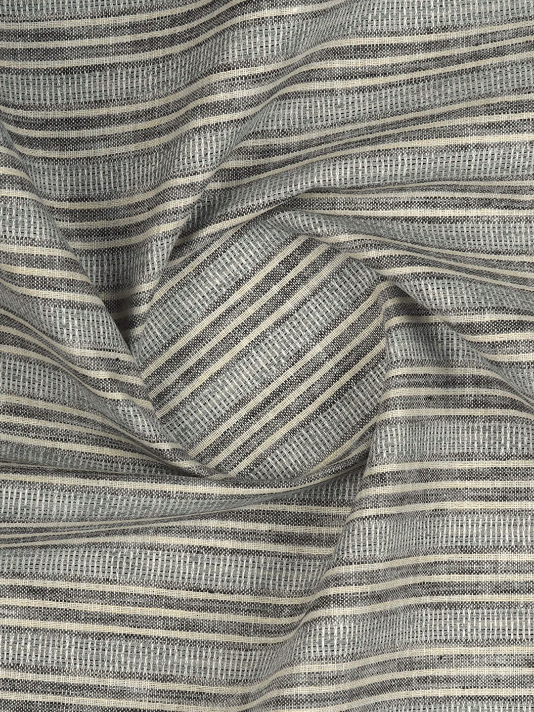 Men Cotton Rich Self Design Shirt Fabric Grey High Style