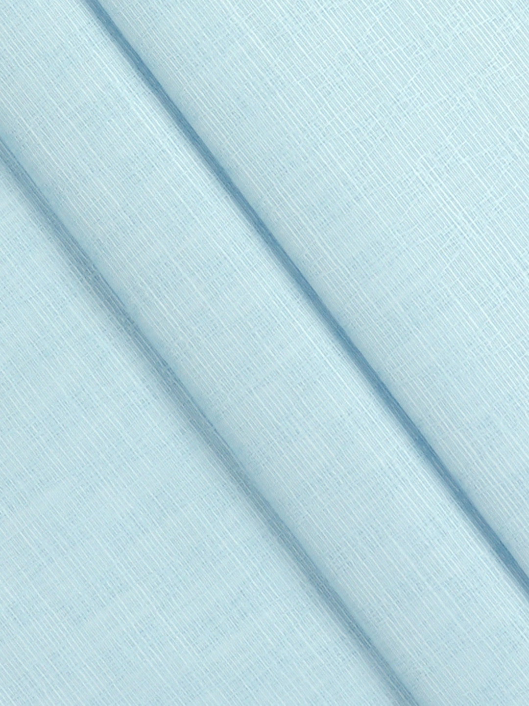 Men 100% Cotton Self Design Shirt Fabric Blue HI-Tech