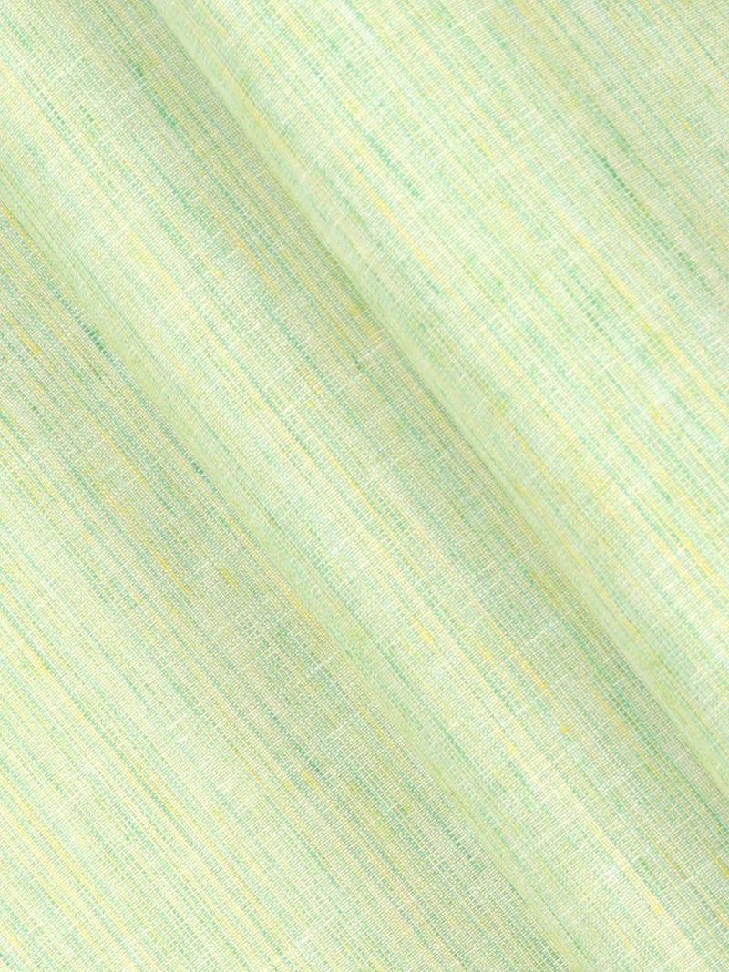 Cotton Light Green Striped Shirt Fabric Candy Colour