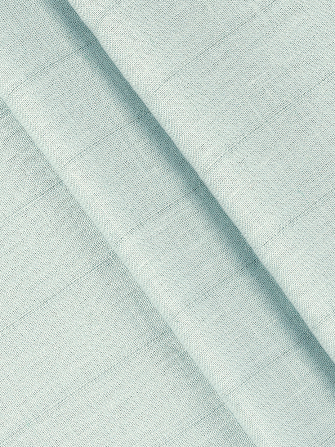 Cotton Blend Striped Shirt Fabric Green Sun Shine