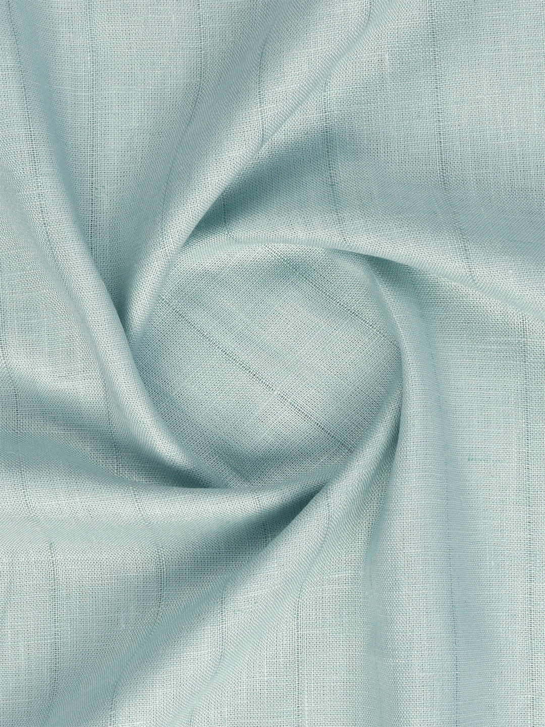 Cotton Blend Striped Shirt Fabric Green Sun Shine
