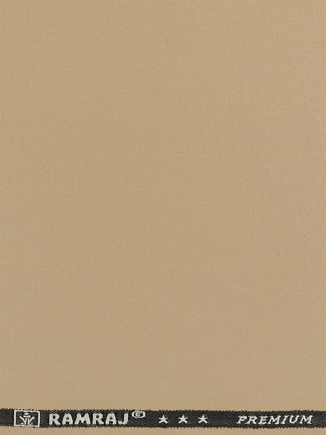 Premium Poly Viscose Plain Stretch Suiting Fabric Brown Miracle