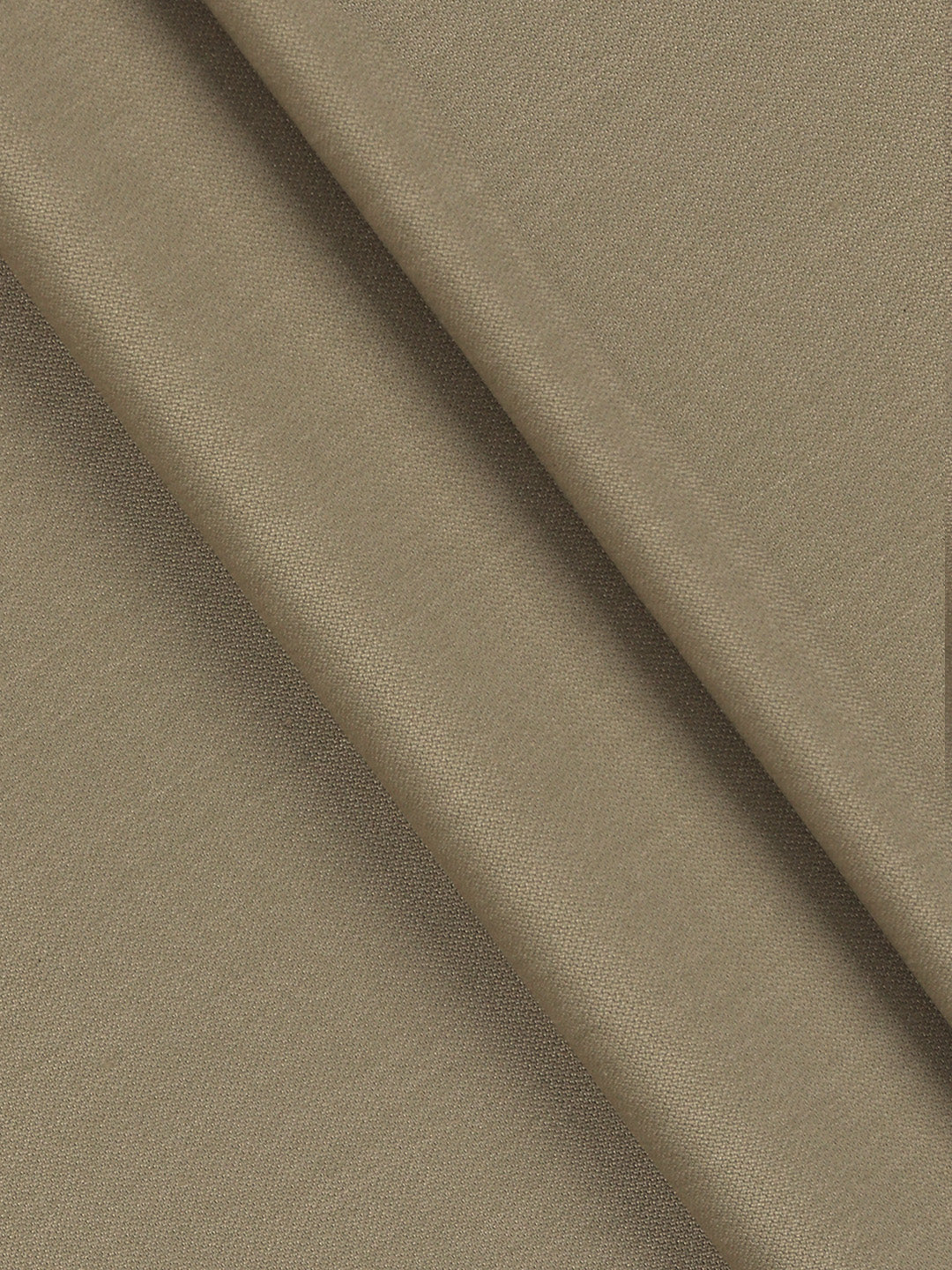 Premium Poly Viscose Plain Stretch Suiting Fabric Khaki Miracle