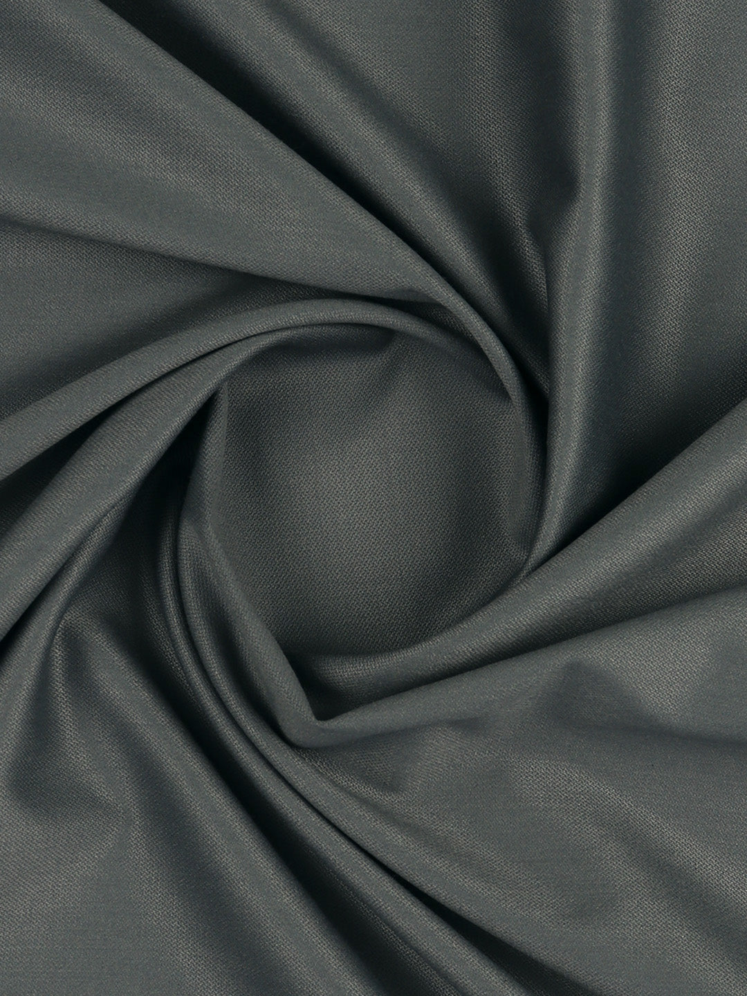 Premium Poly Viscose Plain Stretch Suiting Fabric Dark Grey Miracle