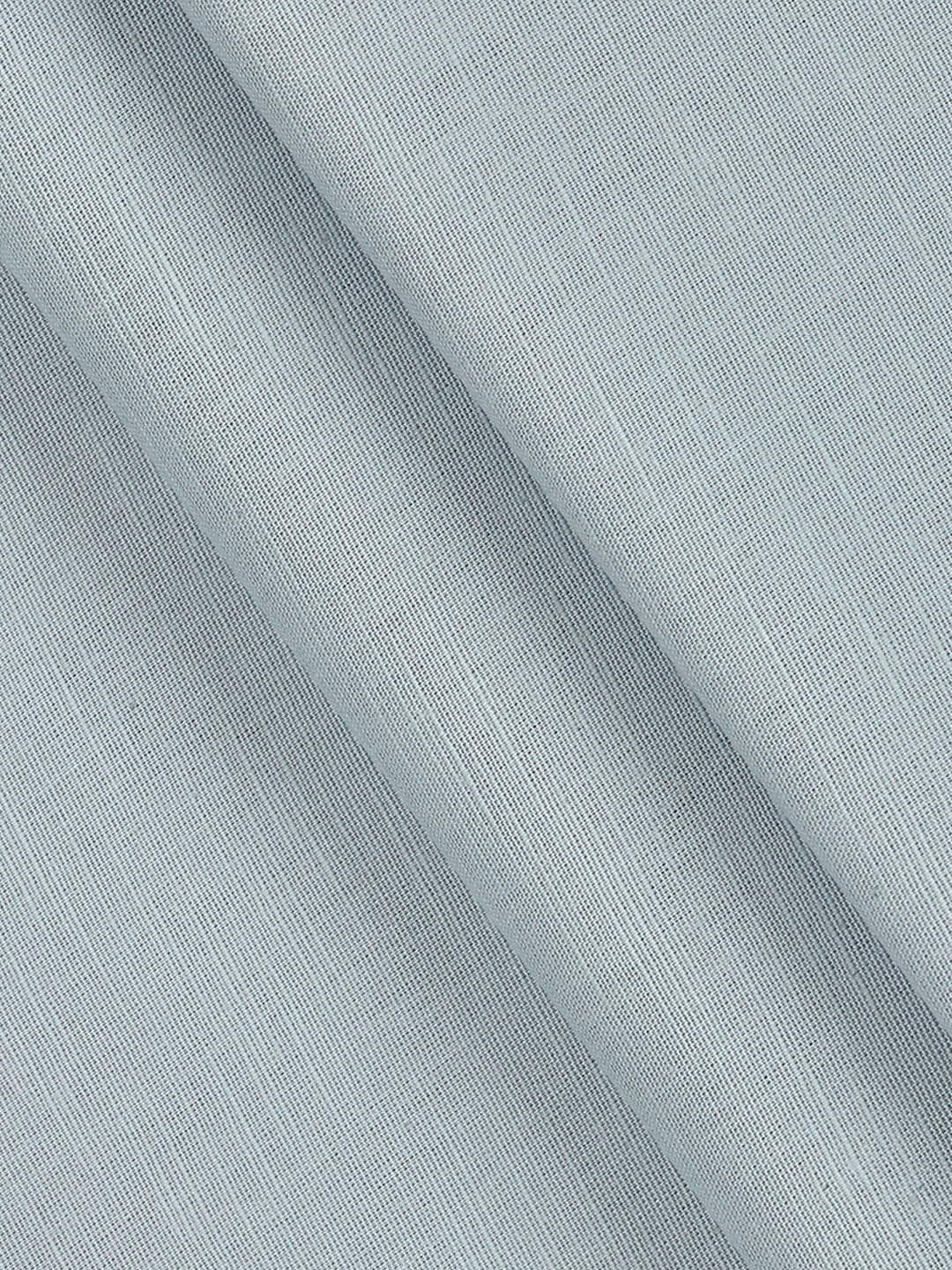 Men Cotton Rich Plain Shirt Fabric Blue Hi-Tech