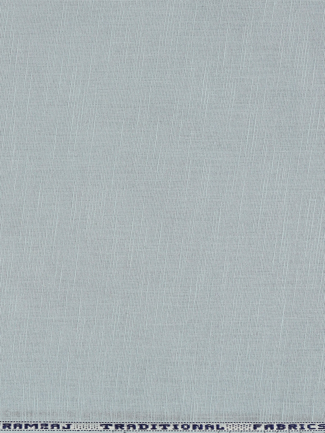 Men Cotton Rich Plain Shirt Fabric Blue Hi-Tech