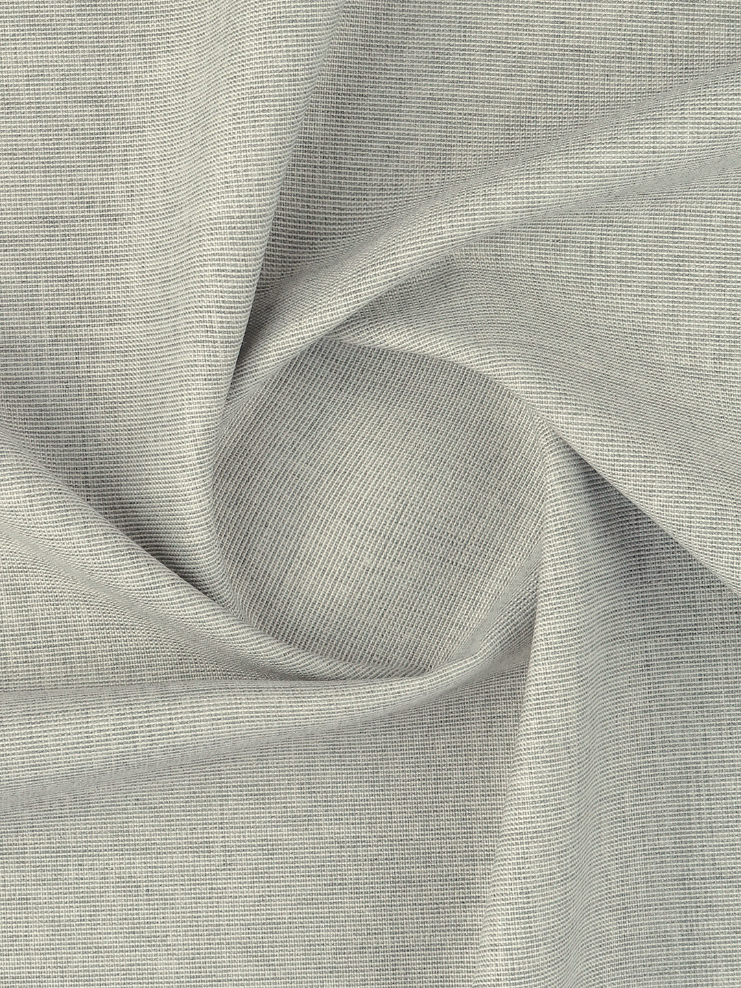 Poly Viscose Grey Plain Suiting Fabric Honey Day