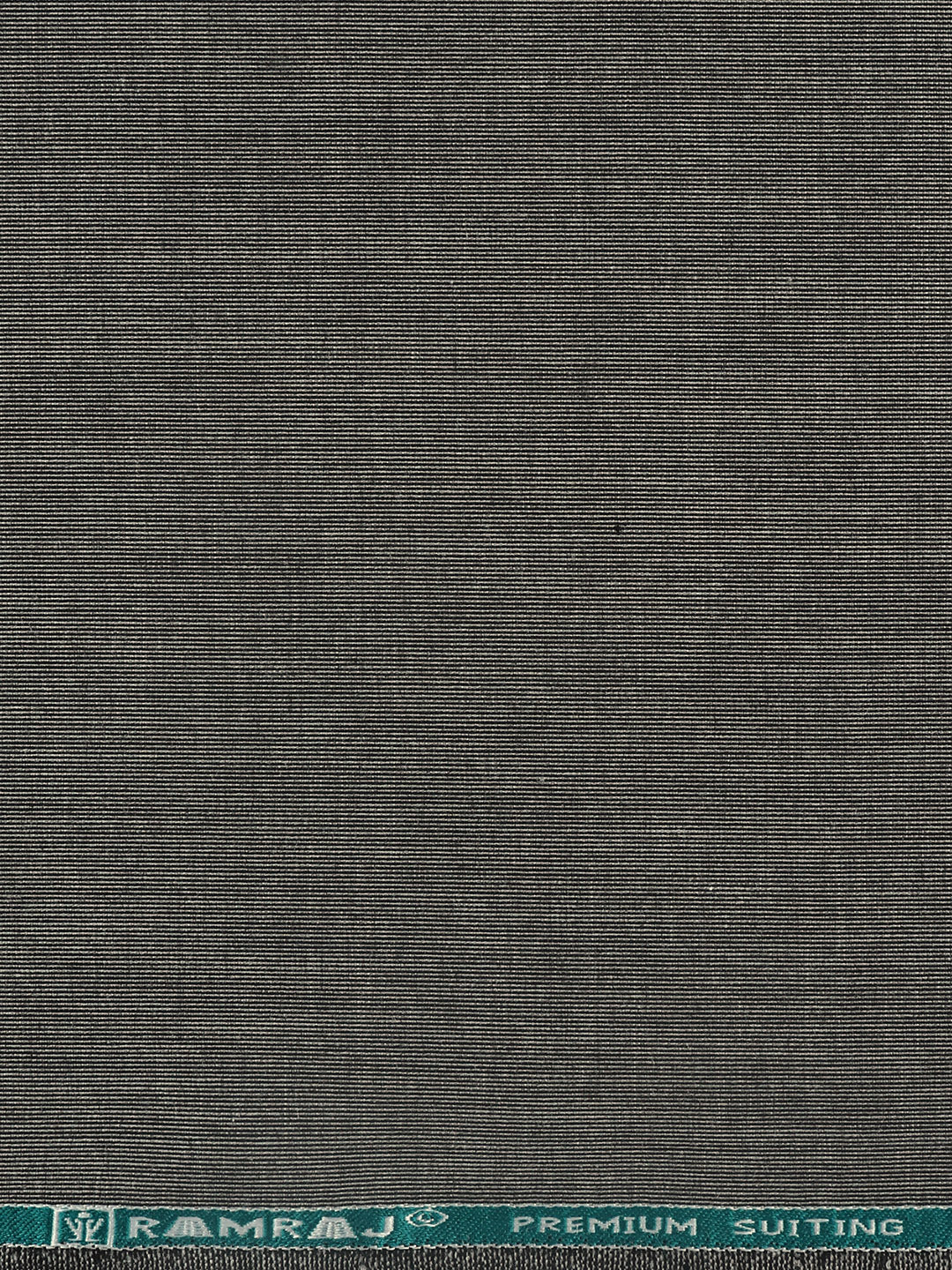 Poly Viscose Dark Grey Plain Suiting Fabric Honey Day