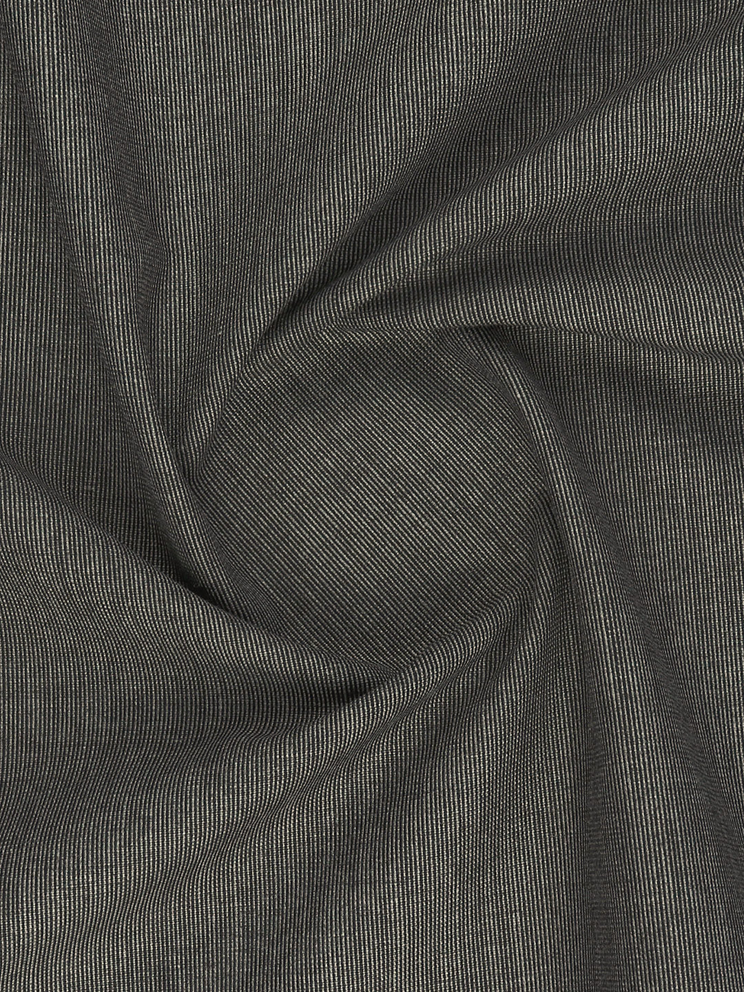 Poly Viscose Dark Grey Plain Suiting Fabric Honey Day