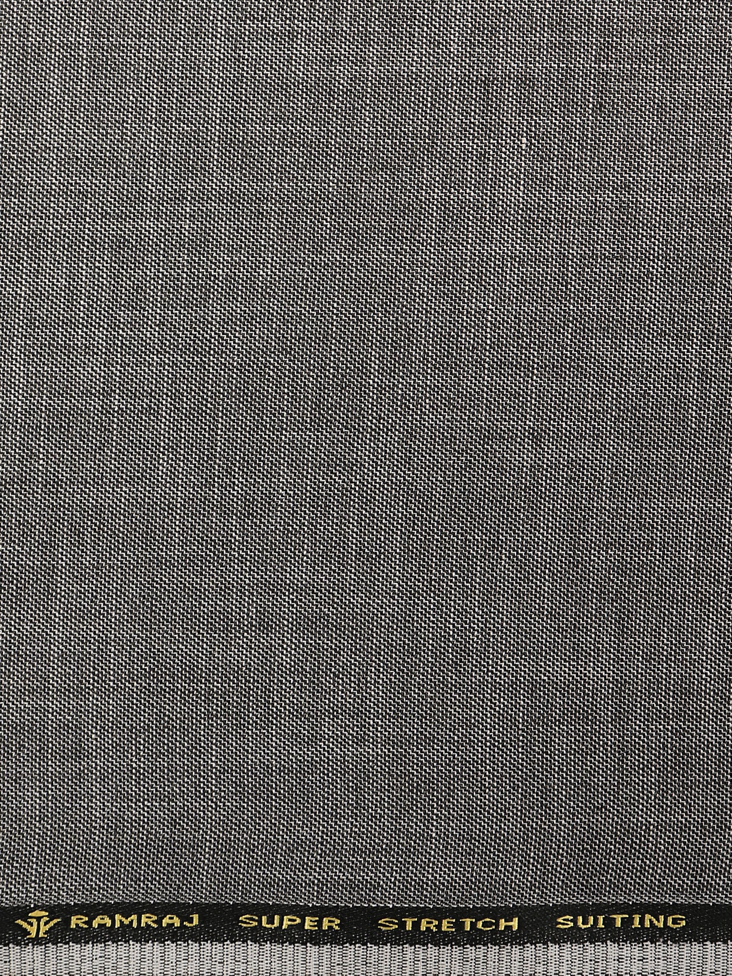 Cotton Super Stretch Gery Suiting Fabric-Chronicle