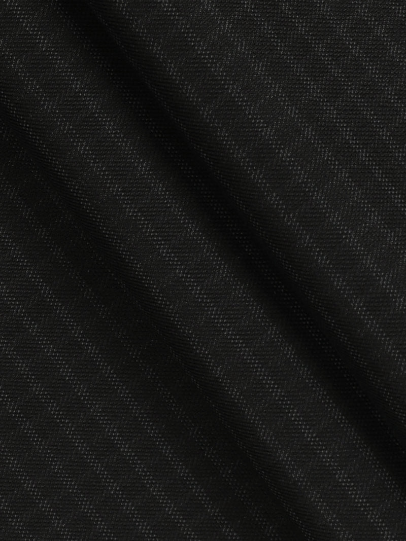 Super Stretch Colour Checked Pants Fabric Black Enable Stretch