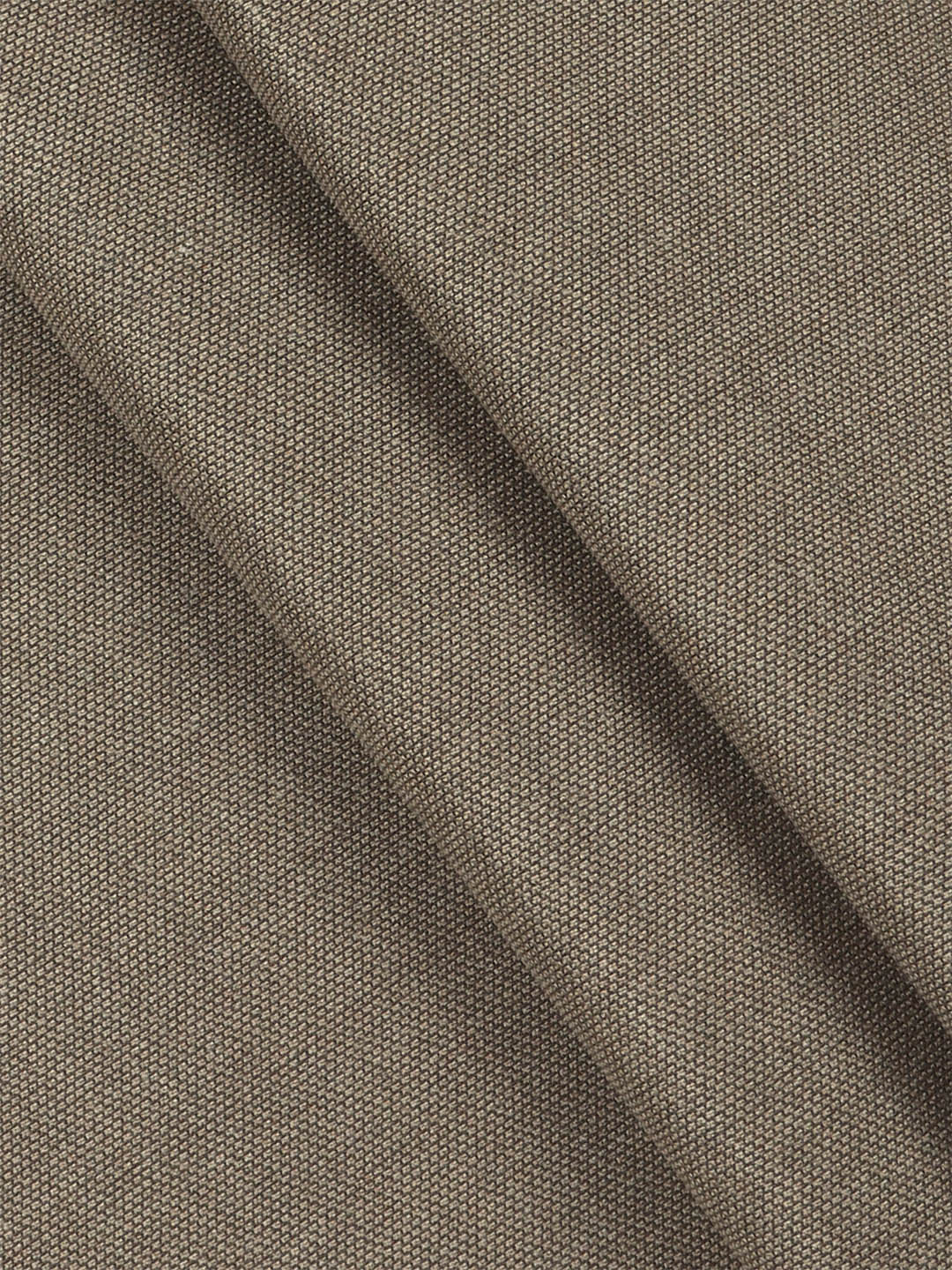 Cotton Super Stretch Brown Suiting Fabric-Icle Stretch