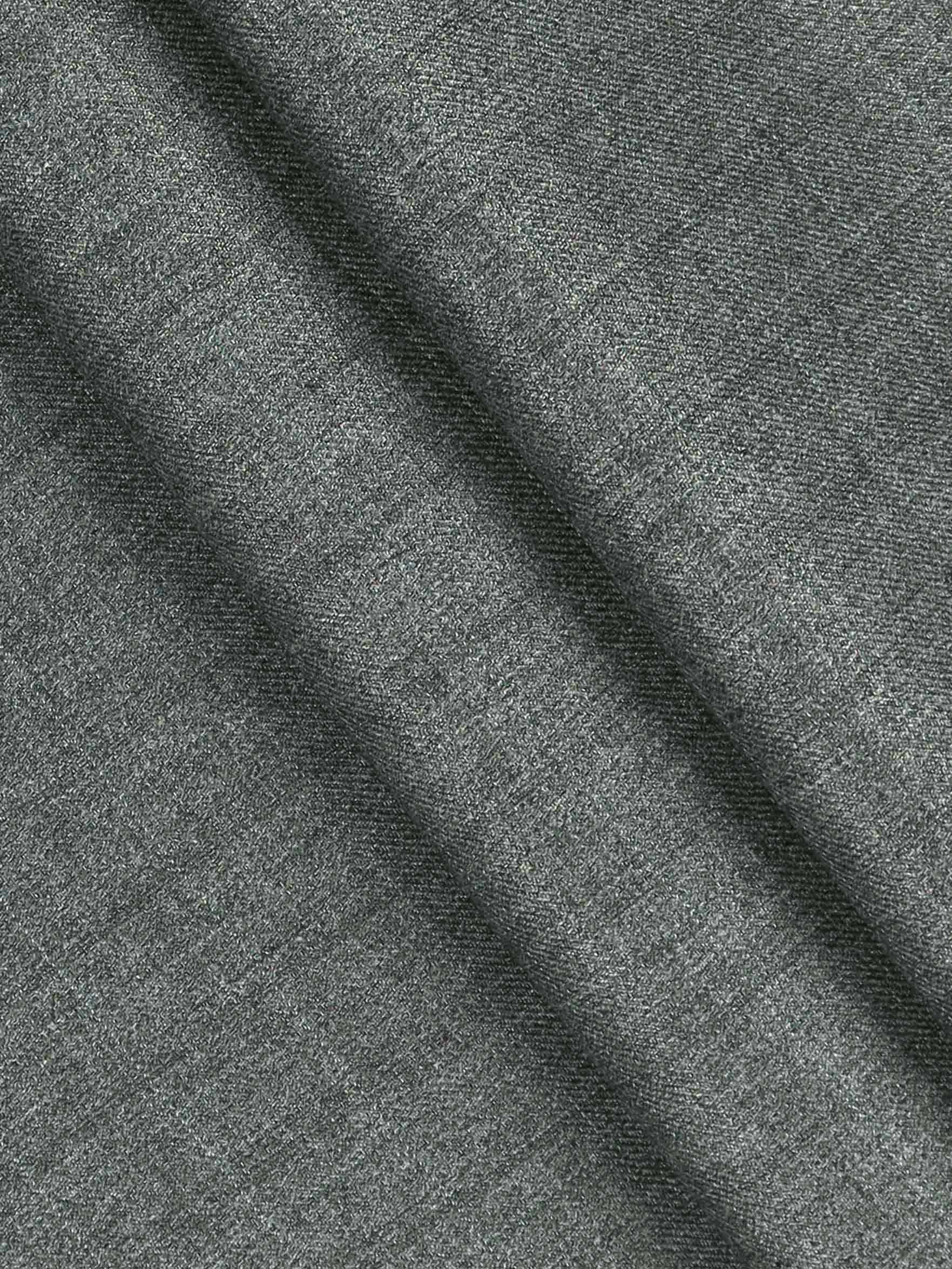 Men  Poly Viscose Blend Pants Fabric Dark Grey Moon Craft