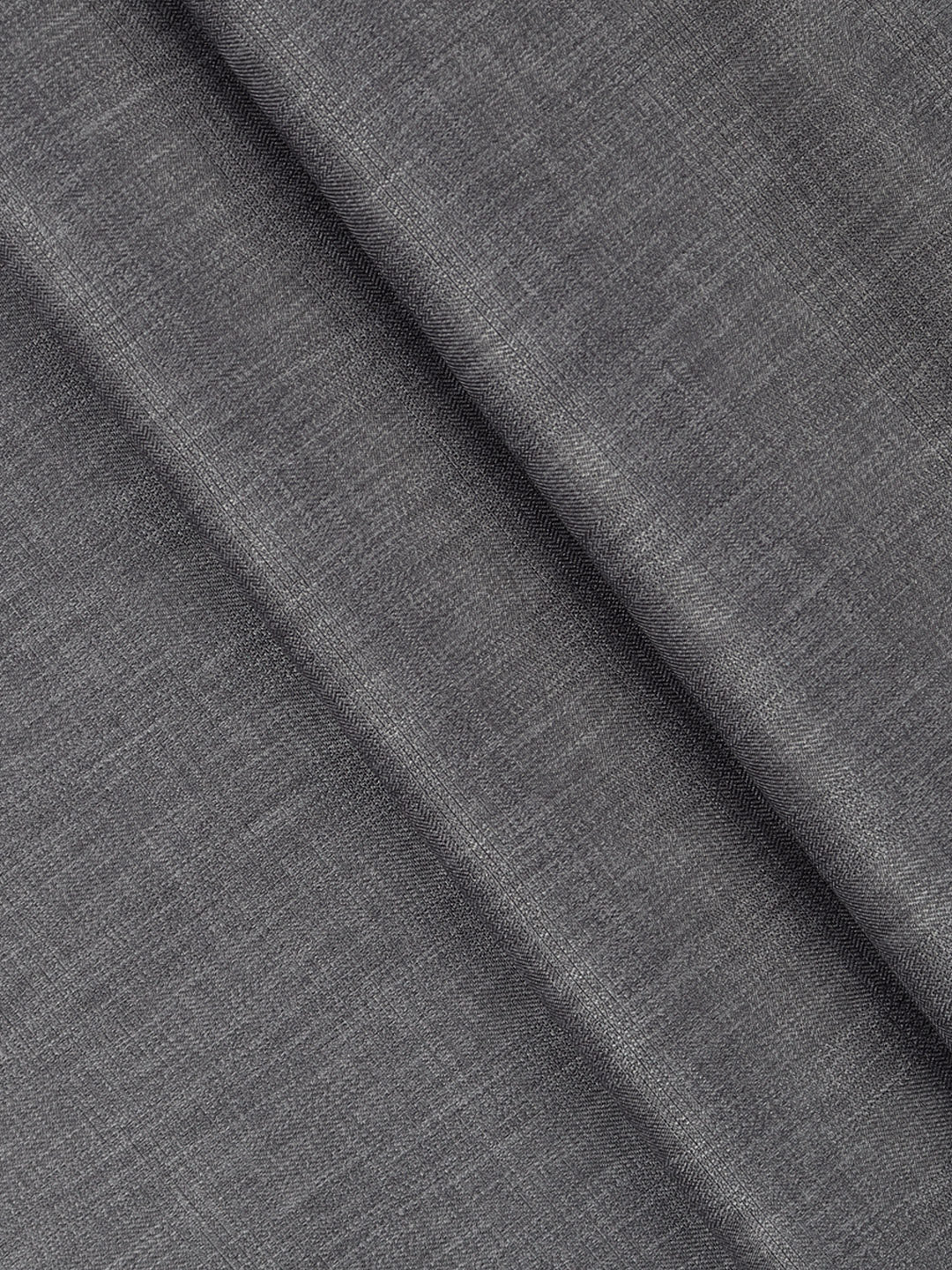 Men Cotton Blend Pants Fabric Dark Grey Week Days