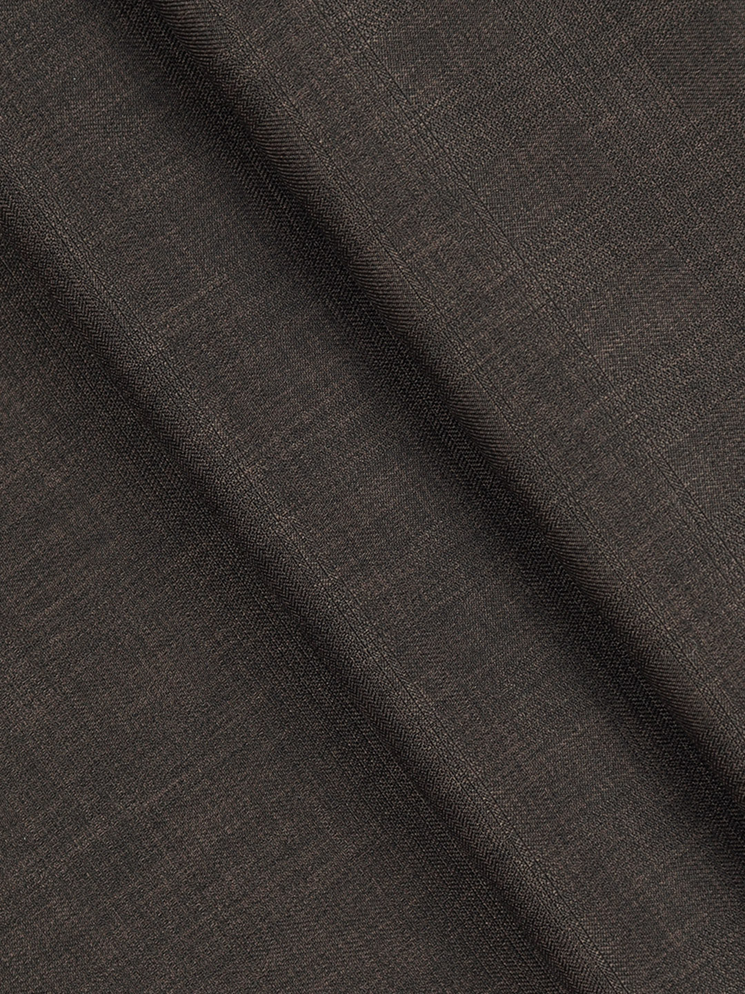 Men Cotton Blend Pants Fabric Dark Brown Week Days