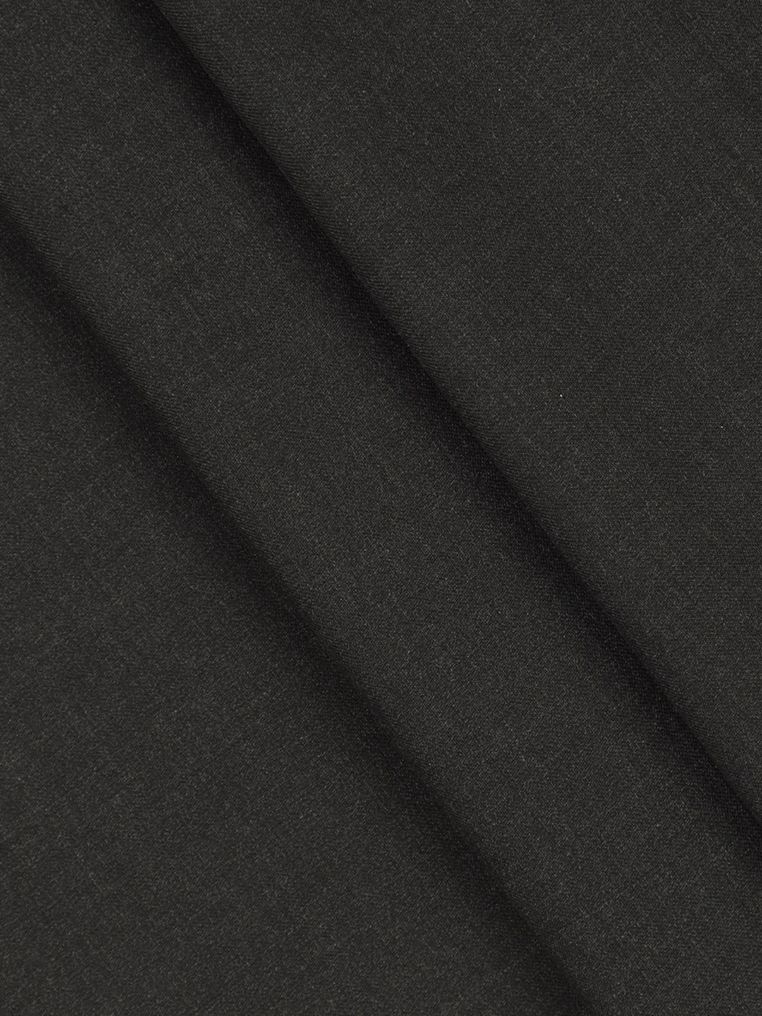 Men Poly Viscose Blend Pants Fabric Black Jolly Days