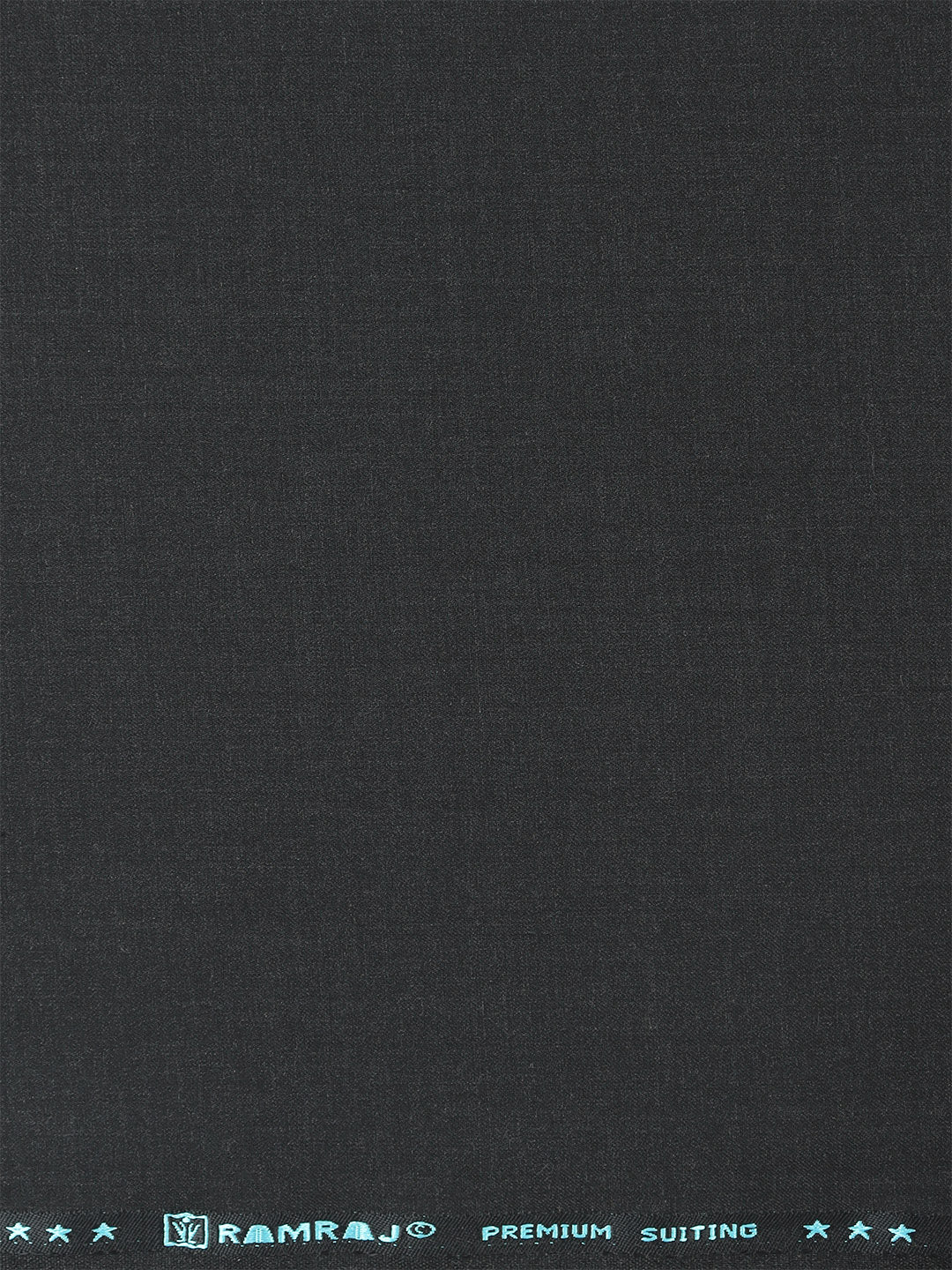 Men Poly Viscose Blend Pants Fabric Black Jolly Days