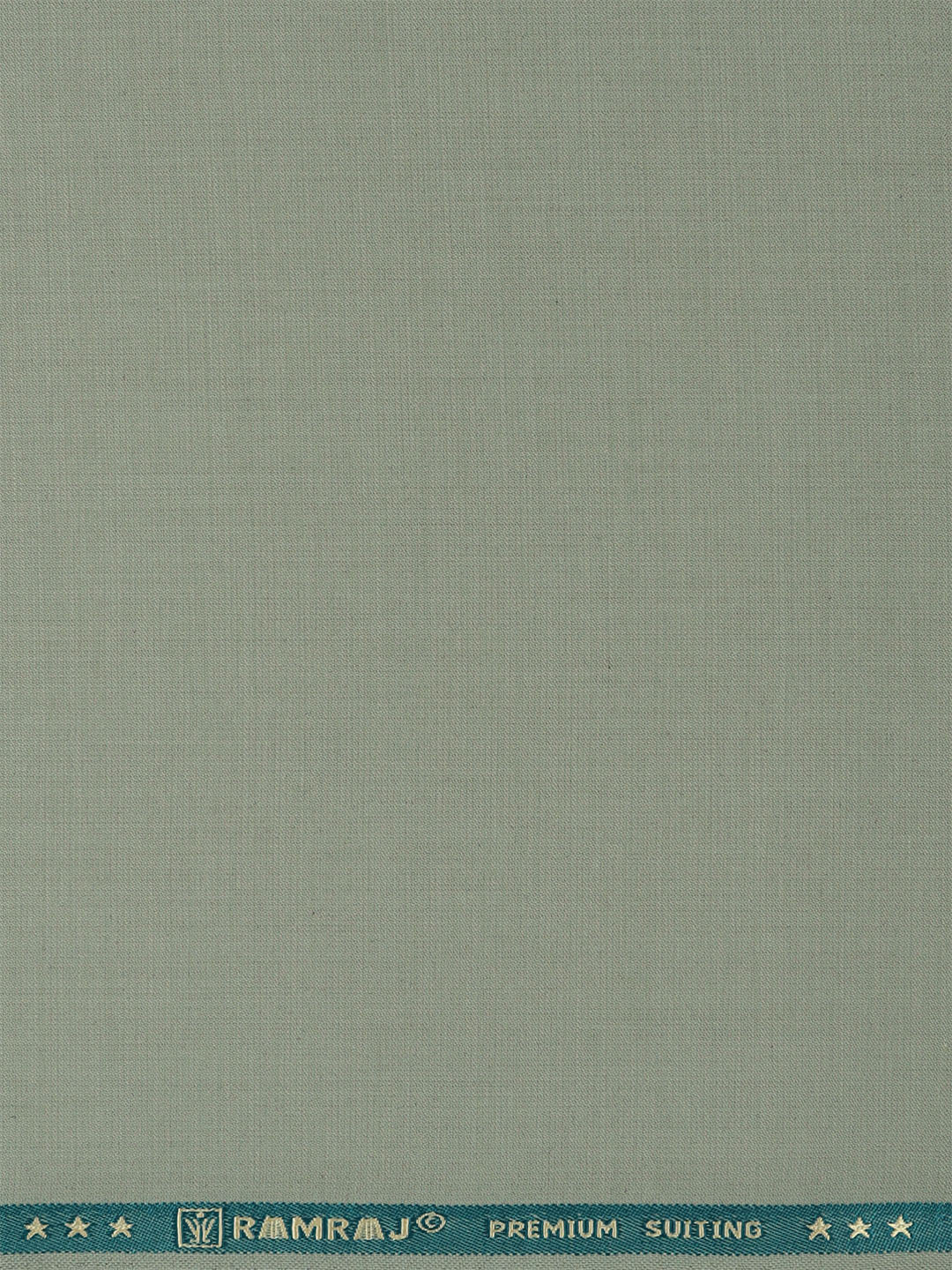 Men Poly Viscose Blend Pants Fabric Light Green Happy Days