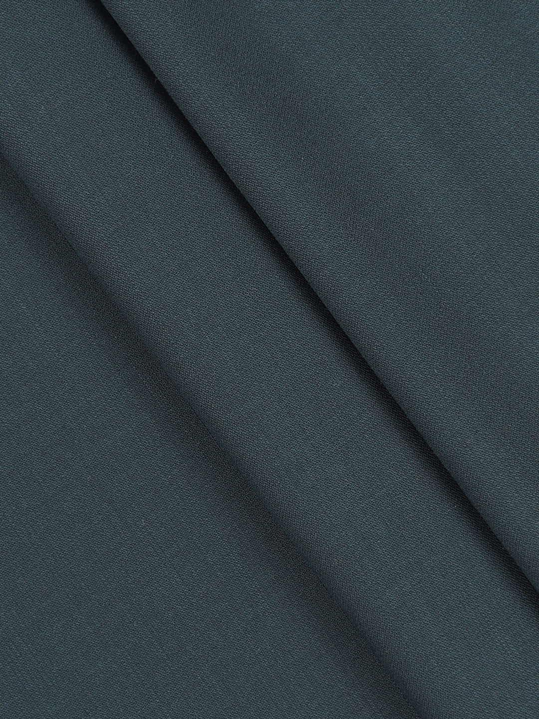 Men Poly Viscose Blend Pants Fabric Navy Blue Happy Days