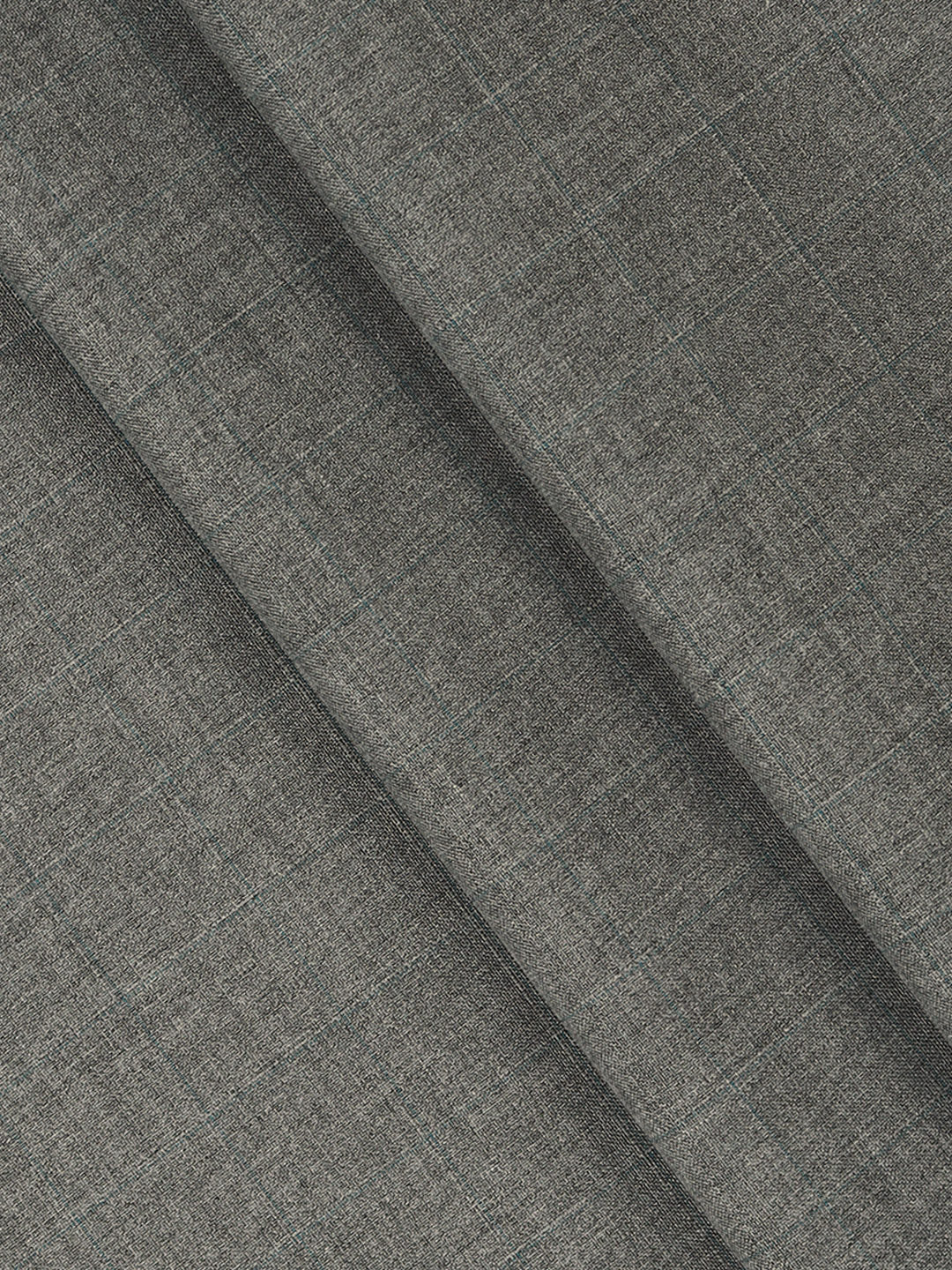 Men Poly Viscose Blend Pants Fabric Grey Fun Days