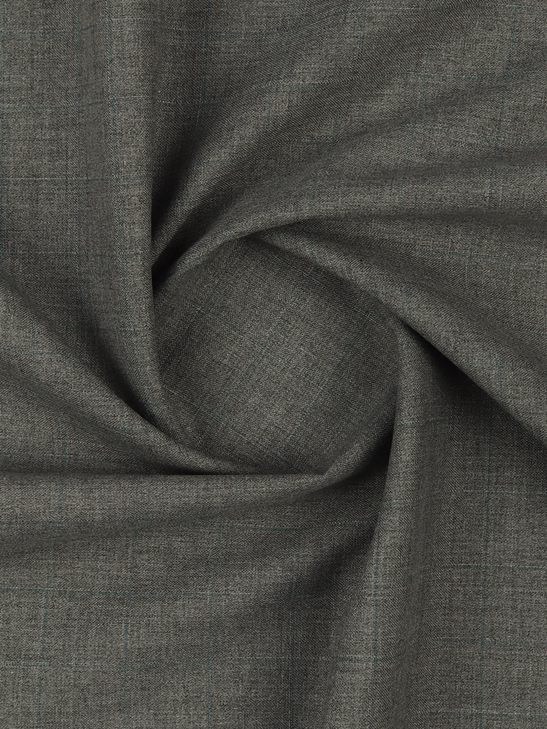 Men Poly Viscose Blend Pants Fabric Grey Fun Days