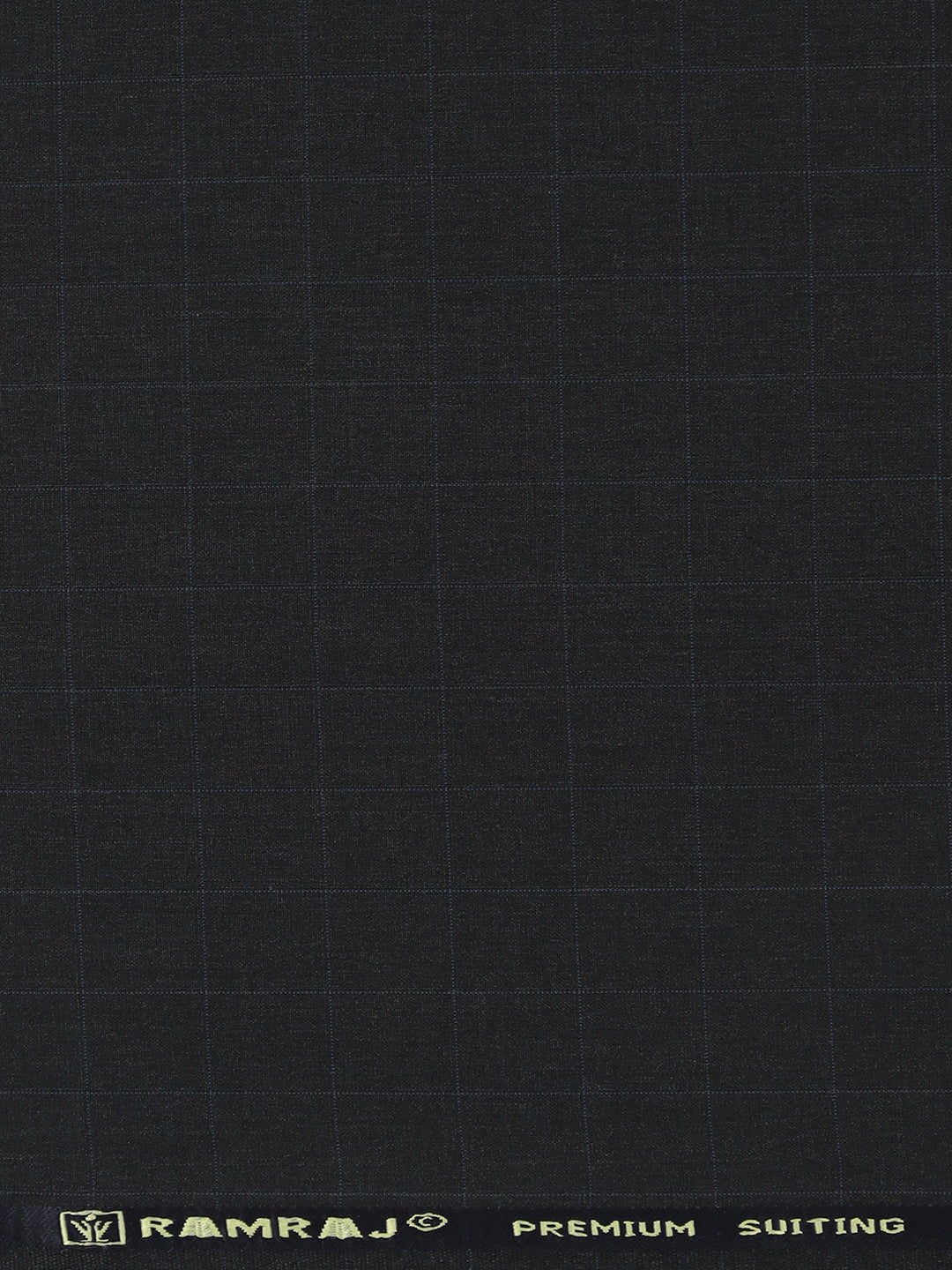 Men Poly Viscose Blend Pants Fabric Dark Blue Fun Days