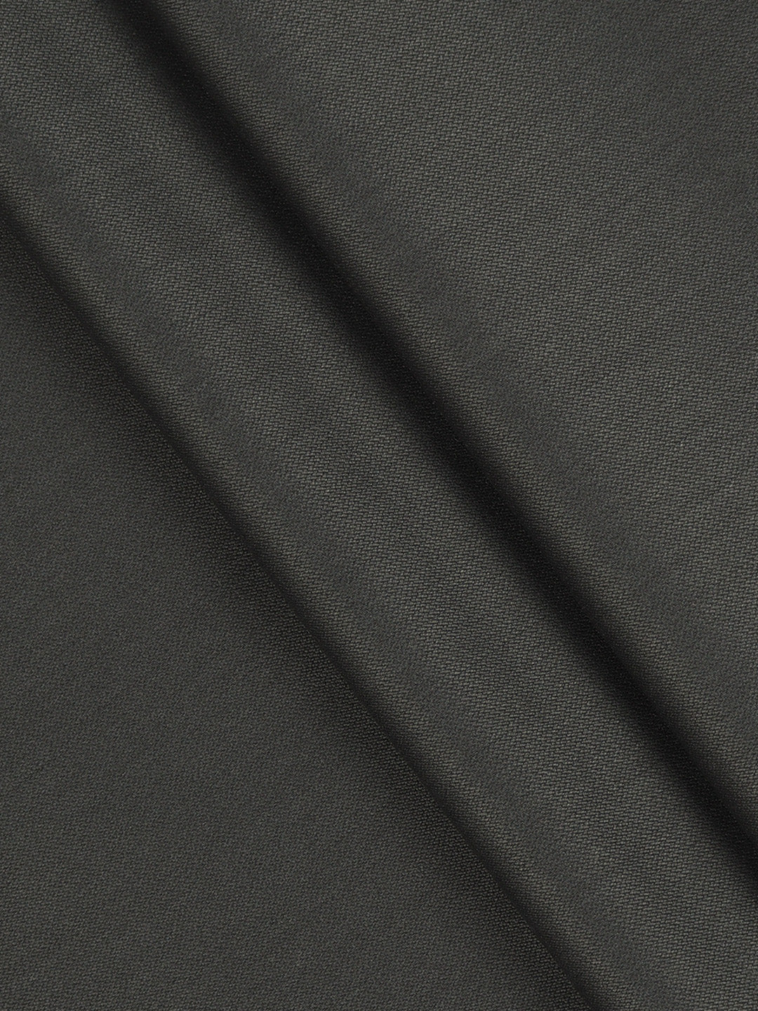 Men Poly Viscose Blend Pants Fabric Dark Grey Miracle