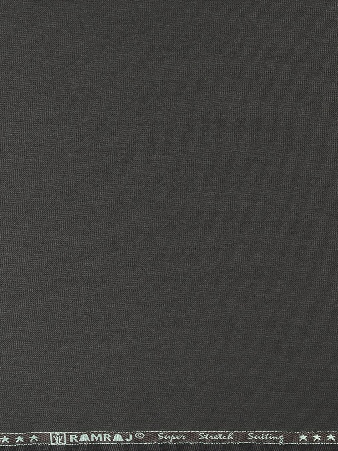 Men Poly Viscose Blend Pants Fabric Dark Grey Miracle