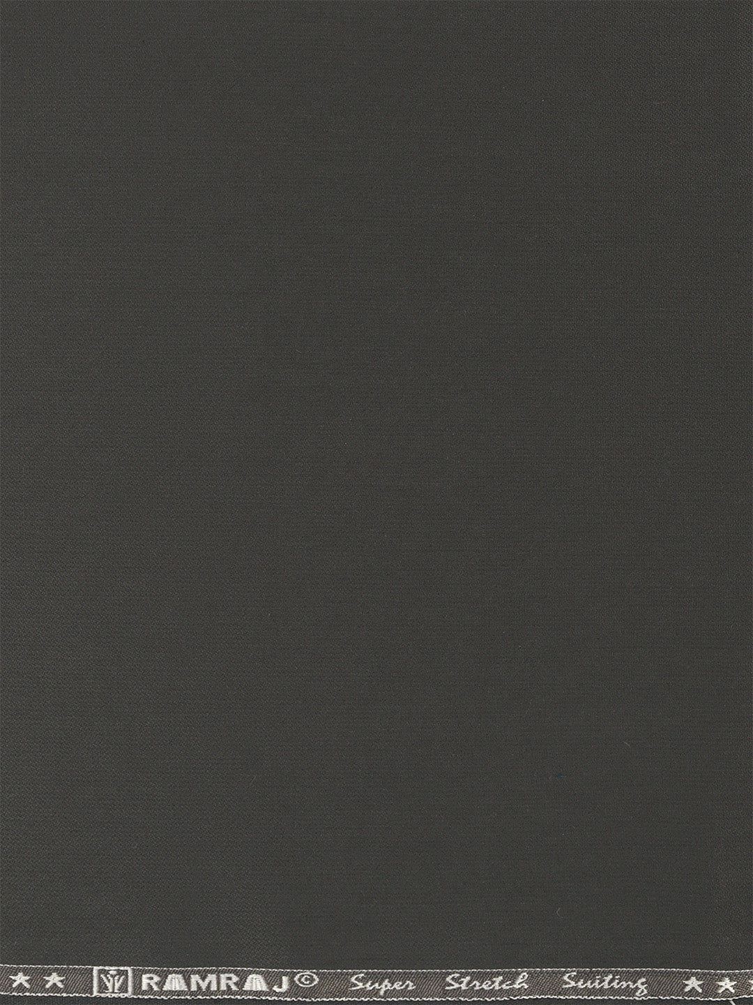 Men Poly Viscose Blend Pants Fabric Dark Grey Miracle