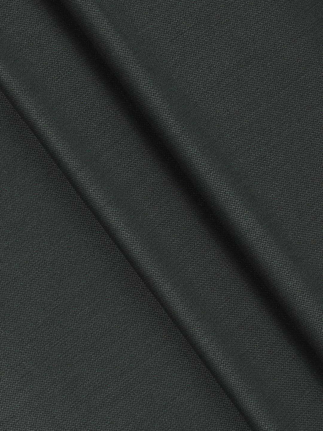 Men Poly Viscose Blend Pants Fabric Dark Green Miracle
