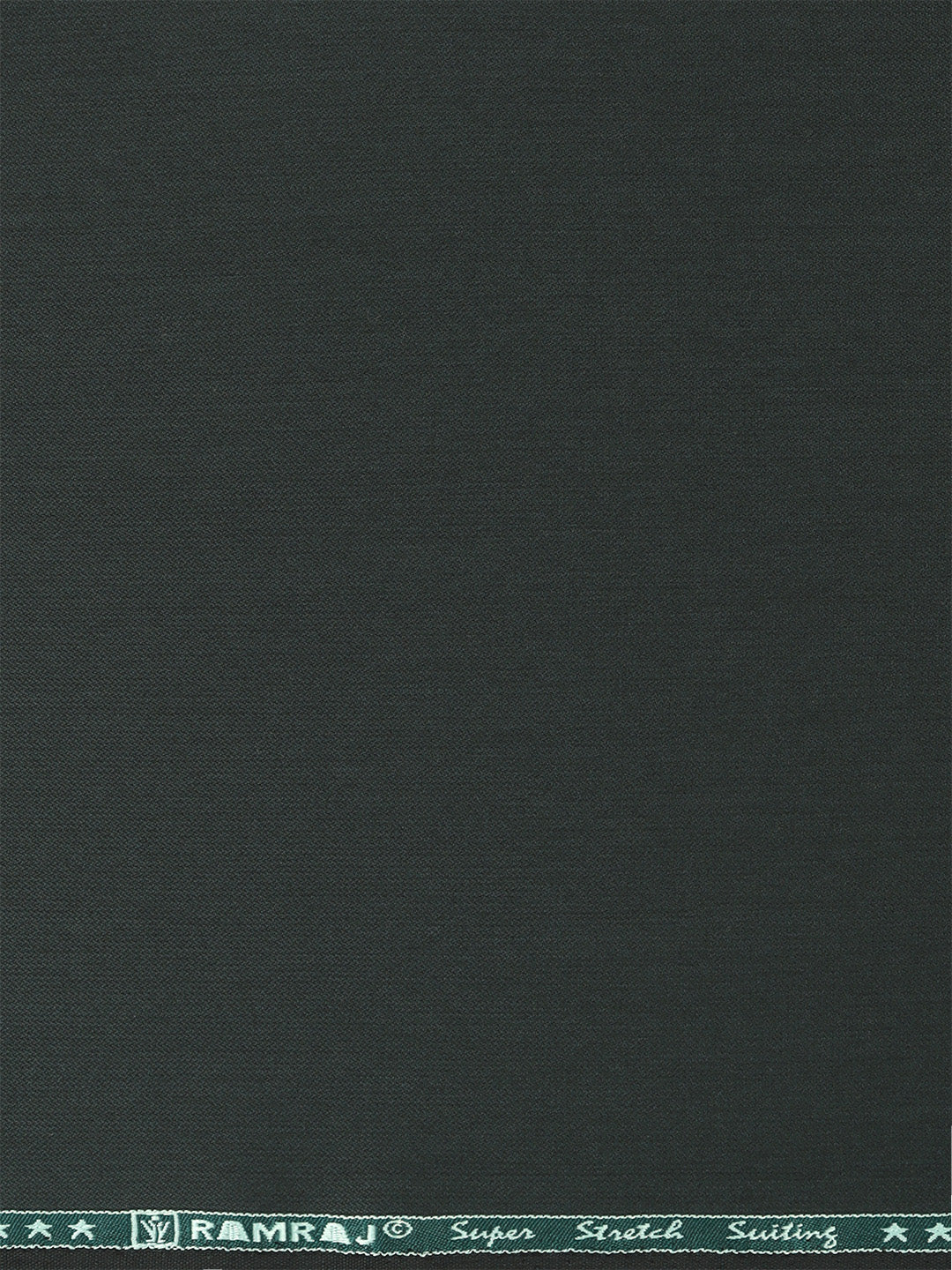 Men Poly Viscose Blend Pants Fabric Dark Green Miracle
