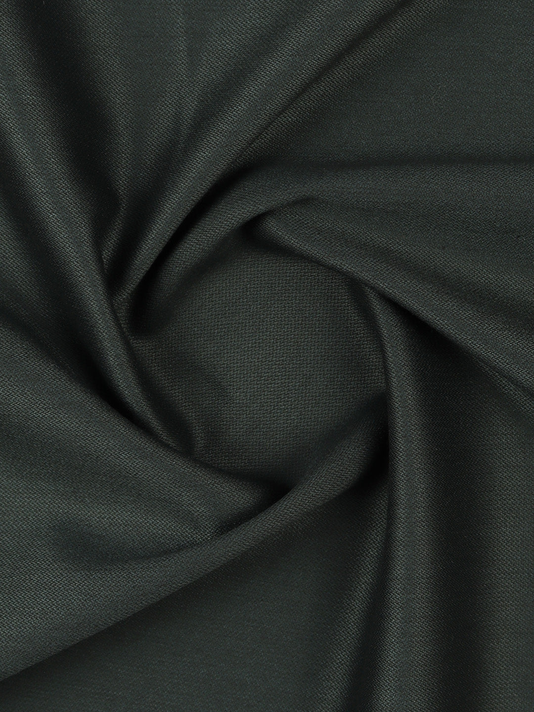 Men Poly Viscose Blend Pants Fabric Dark Green Miracle