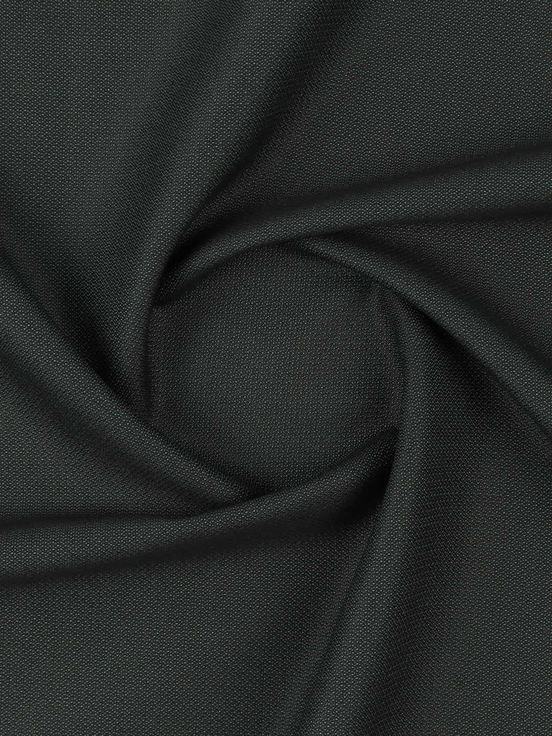 Men Poly Viscose Blend Pants Fabric Dark Green Miracle