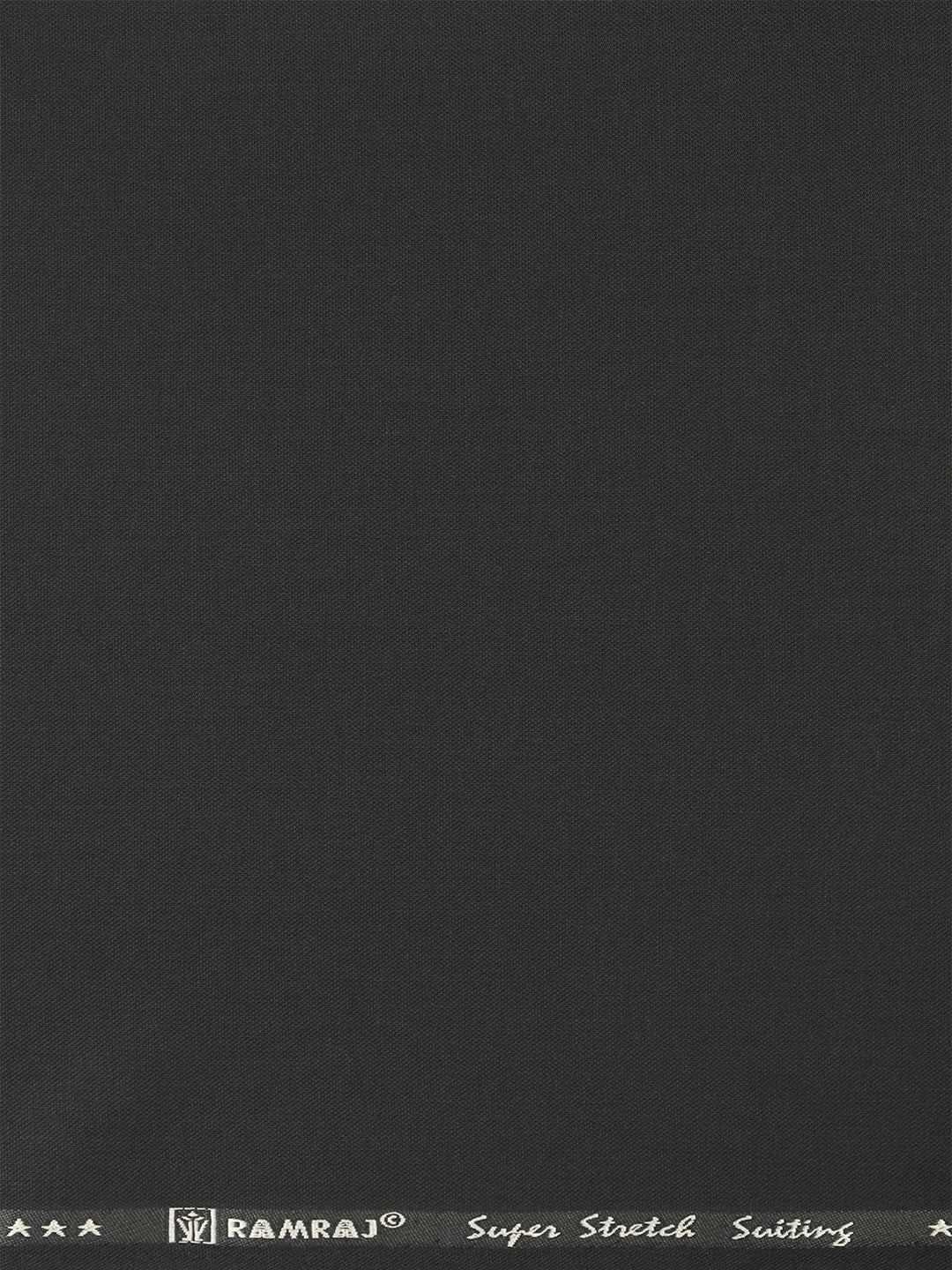 Men Poly Viscose Blend Pants Fabric Dark Grey Miracle